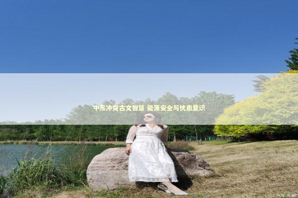 中东冲突古文智慧 能源安全与忧患意识