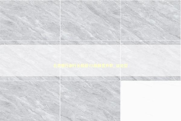 北京银行副行长履新75后魏昱升职_议论型