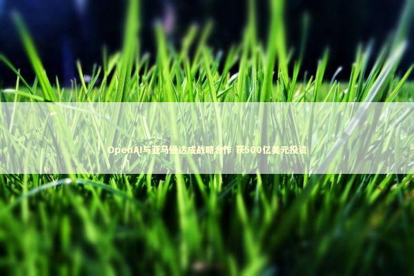 OpenAI与亚马逊达成战略合作 获500亿美元投资