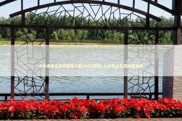 小米未来五年研发投入超240亿欧元 人车家全生态加速出海