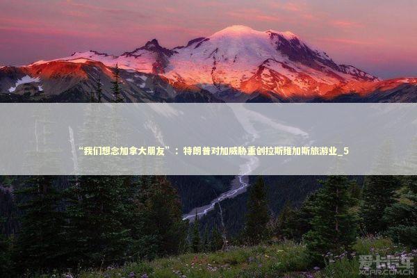 “我们想念加拿大朋友”：特朗普对加威胁重创拉斯维加斯旅游业_5