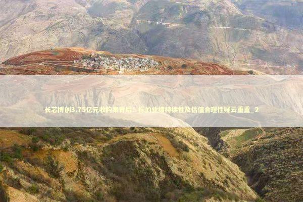 长芯博创3.75亿元收购案背后：标的业绩持续性及估值合理性疑云重重_2